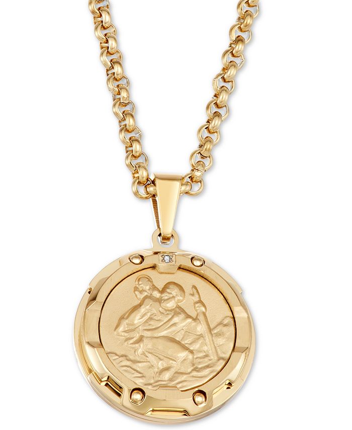 Macy's st shop christopher necklace
