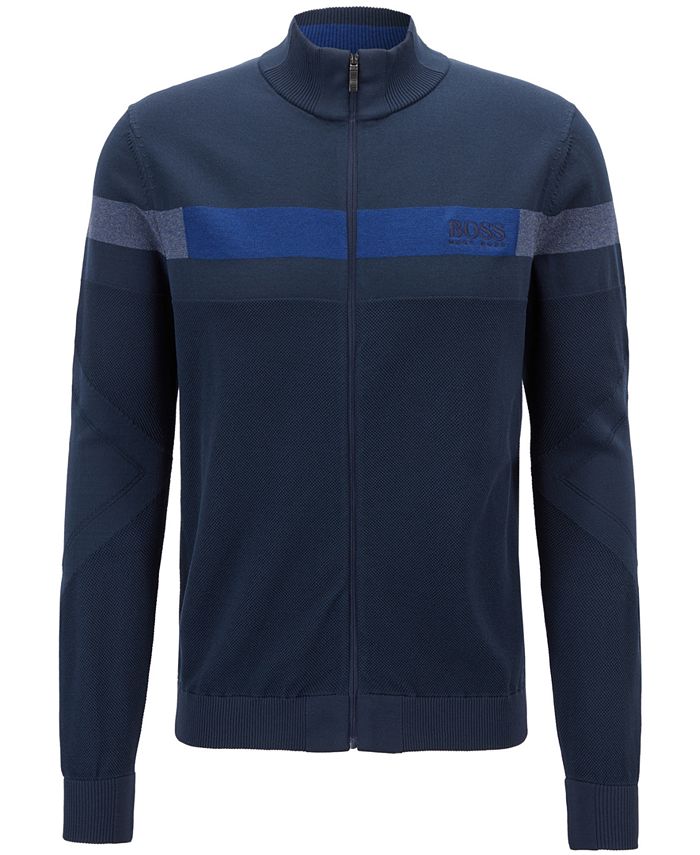 Hugo Boss BOSS Men's Tracksuit Top & Reviews - Hugo Boss - Men - Macy's
