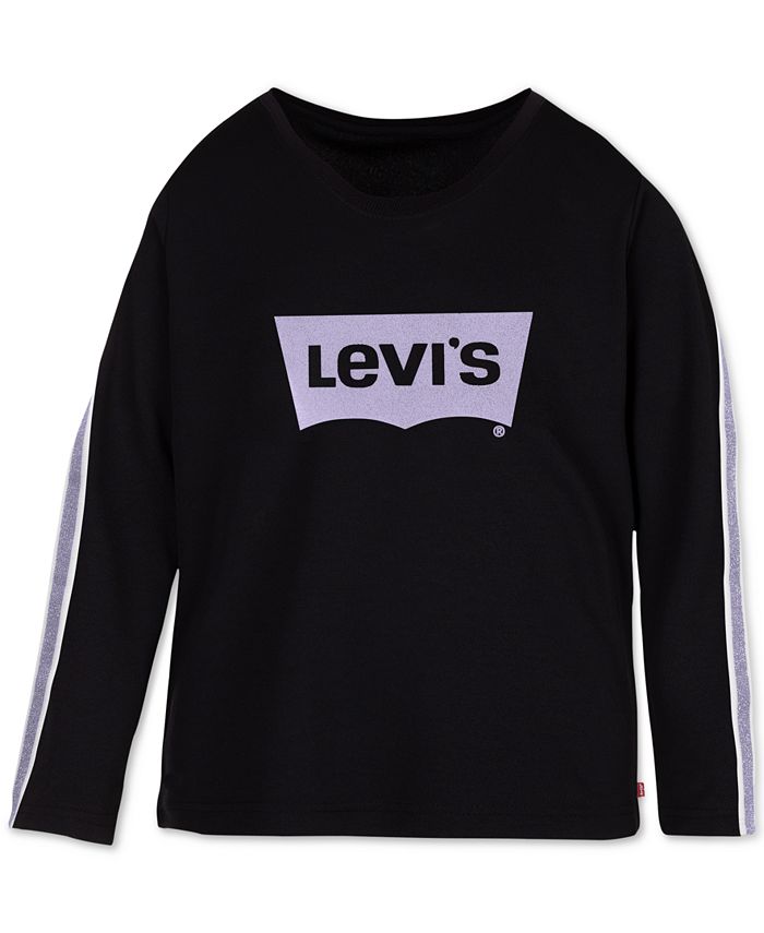 Levi's Little Girls Logo-Print T-Shirt - Macy's