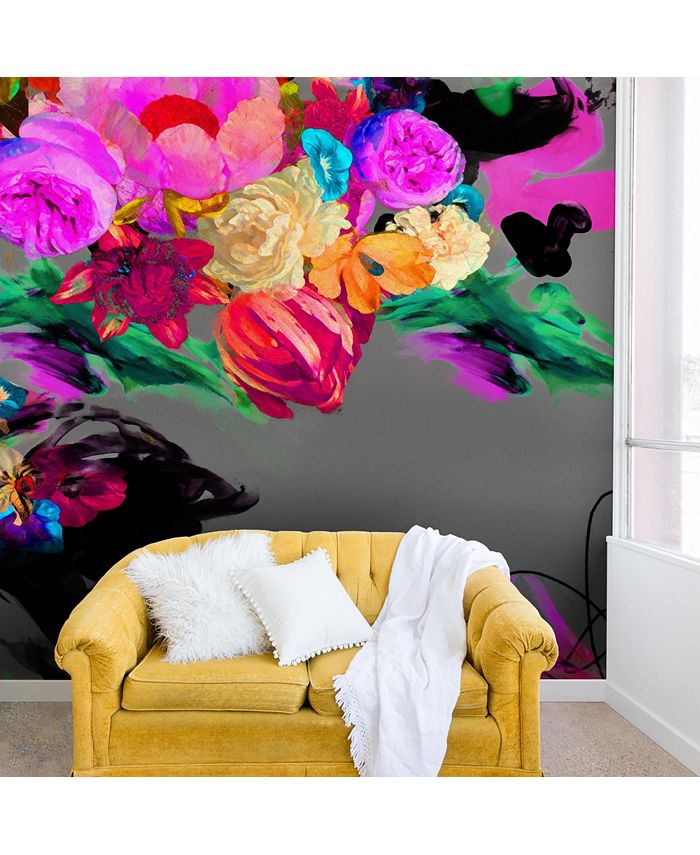 Deny Designs - Biljana Kroll Floral Storm Wall Mural
