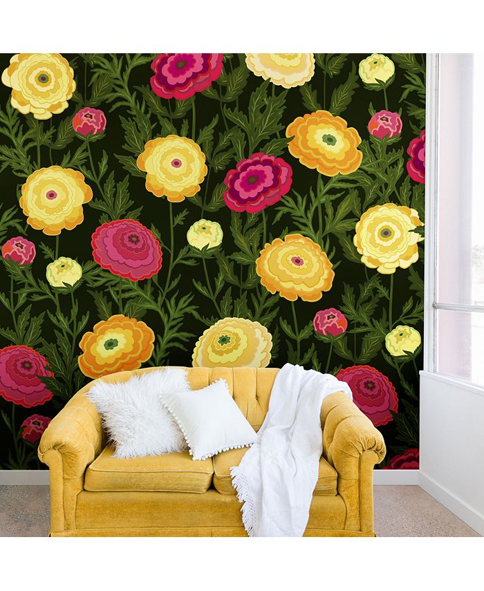 Deny Designs - Iveta Abonlina Ranunculus Love Wall Mural