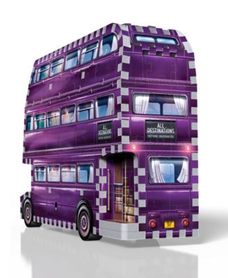 MasterPieces Puzzles Wrebbit Harry Potter Collection - The Knight Bus 3D Puzzle- 280 Pieces