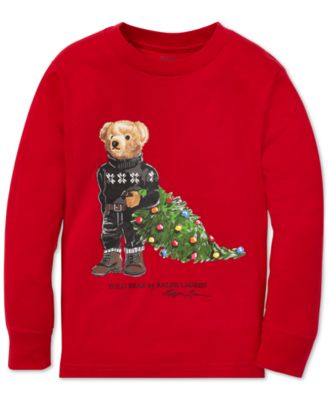 polo bear long sleeve shirt