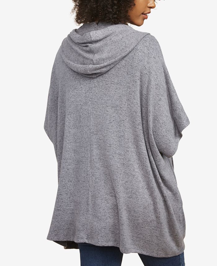 Motherhood Maternity ShortSleeve ZipFront Hoodie Macy's