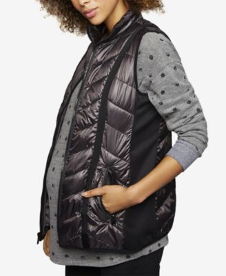 A Pea In The Pod Maternity Quilted Puffer Vest - Macy's