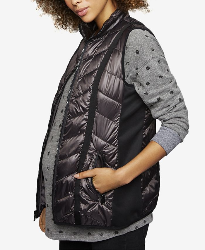 A Pea in the Pod Maternity Quilted Puffer Vest Macy's