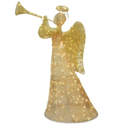 National Tree Company - 60" Angel Decoration with LED Lights