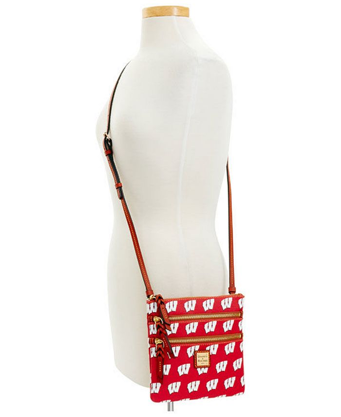 Dooney & Bourke Wisconsin Badgers Triple Zip Crossbody Bag Macy's