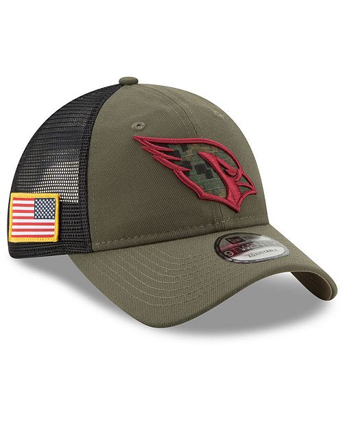 New Era Arizona Cardinals Camo Service Patch 9twenty Trucker Cap Reviews Sports Fan Shop By Lids Men Macy S