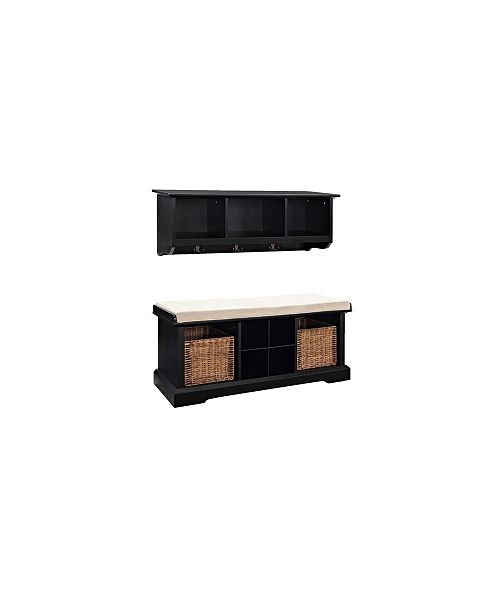 Crosley Brennan 2 Piece Entryway Bench And Shelf Set Reviews