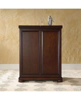 Alexandria expandable outlet bar cabinet