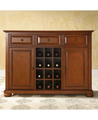 Crosley Alexandria Buffet Server Sideboard Cabinet With Wine Storage   10554000 Fpx.tif