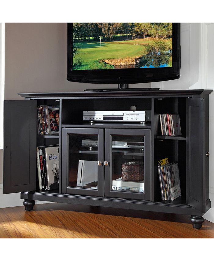 Crosley Cambridge 48" Corner TV Stand Macy's