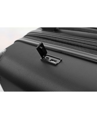 Intely 2-Pc. Hardside Luggage Set With USB Port