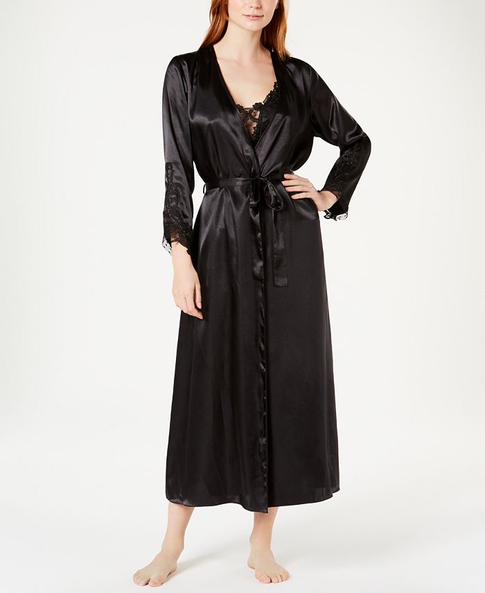 flora by flora nikrooz stella satin venise trim robe