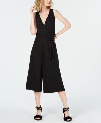 michael kors cropped jumpsuit