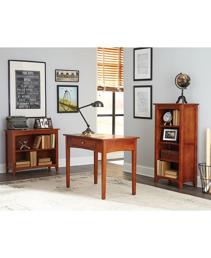 Alaterre Furniture Shaker Cottage 3Shelf 48" Bookcase Macy's