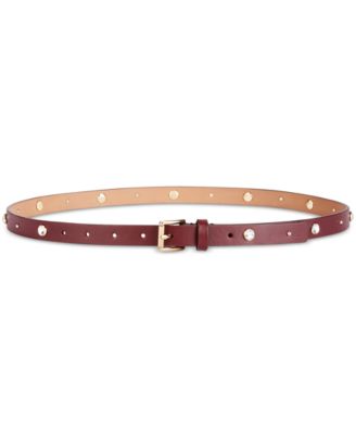 michael kors skinny belt