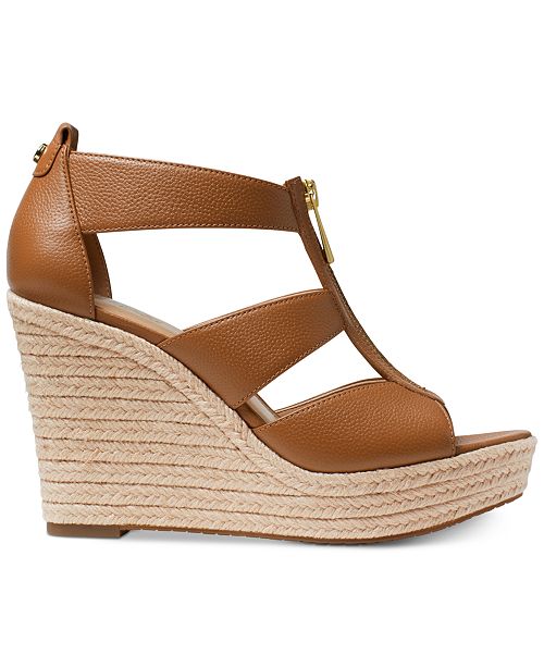 Michael Kors Damita Platform Wedge Sandals - Sandals & Flip Flops ...