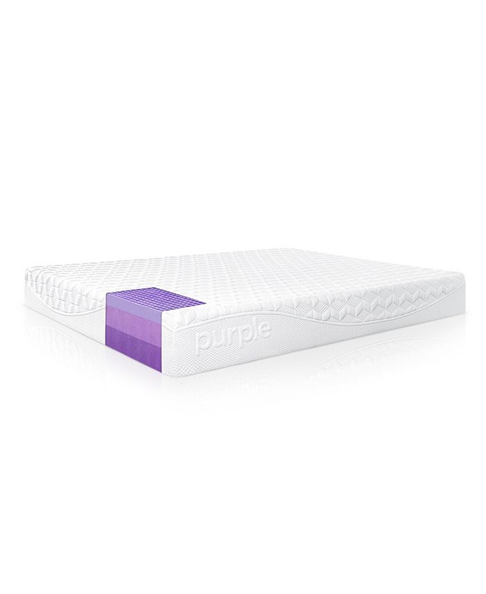 Purple Original 9.5" Firm Mattress King, with Adjustable Base Macy's