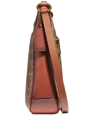 coach coated canvas signature chaise crossbody