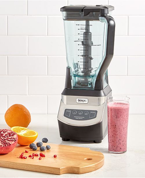 Ninja Nj600 Professional Blender Reviews Kitchen Macy S