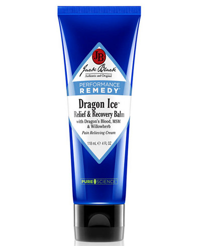 Jack Black Dragon Ice® Relief & Recovery Balm with Dragon's Blood, MSM & Willowherb, 4 oz