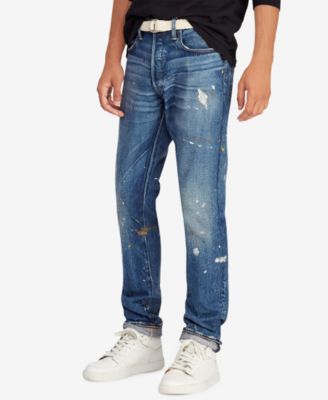 ralph lauren mens ripped jeans