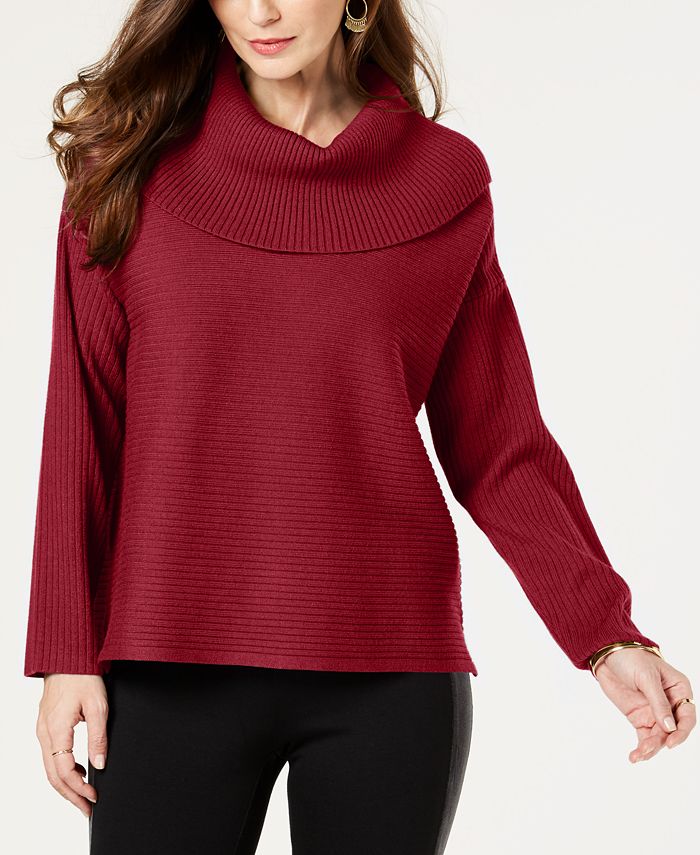 Style & Co Oversized Sweatshirt main image 0