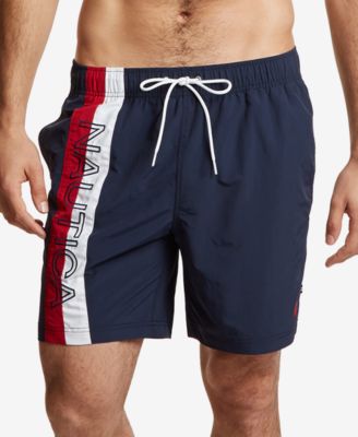 macy's nautica men's swimwear