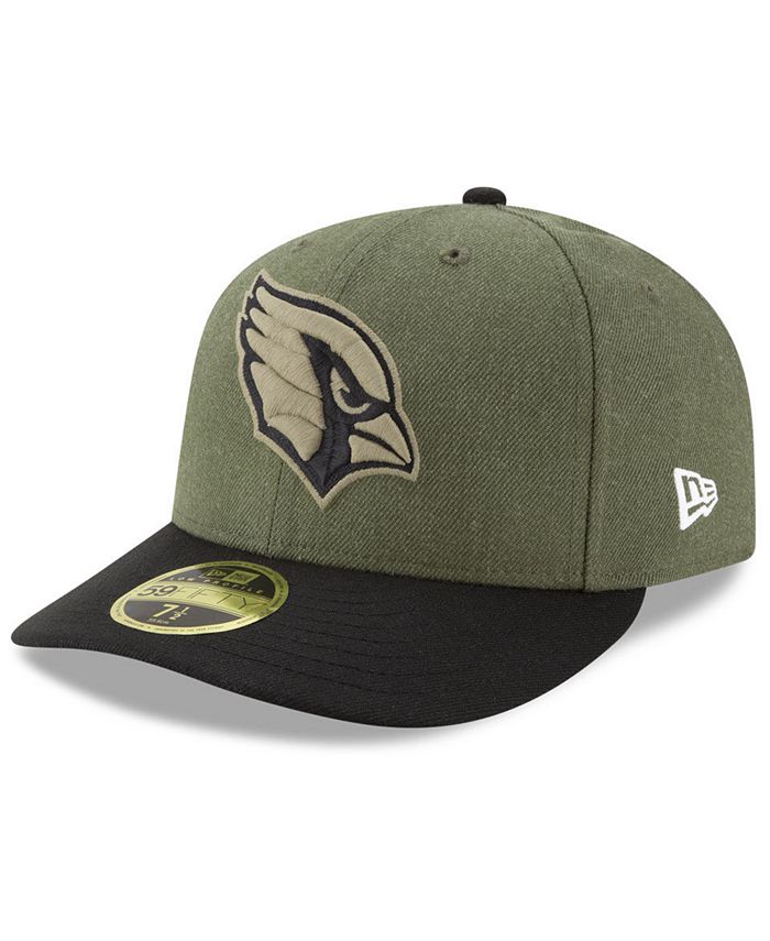 New Era Arizona Cardinals Salute To Service Low Profile 59FIFTY Fitted ...