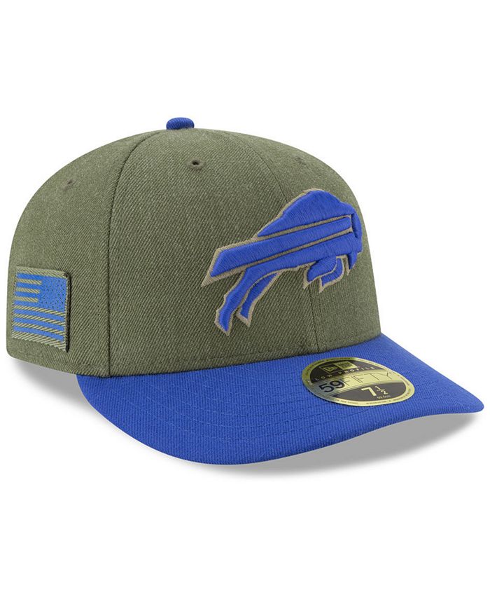 New Era Buffalo Bills Salute To Service Low Profile 59FIFTY Fitted Cap ...