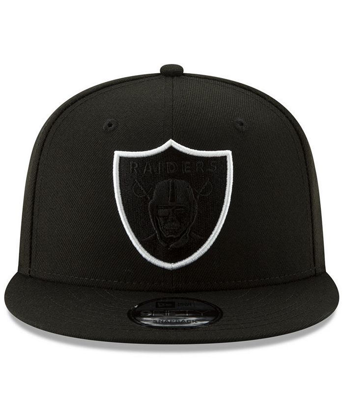 New Era Oakland Raiders Logo Elements Collection 9FIFTY Snapback Cap ...