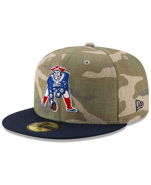 New Era New England Patriots Vintage Camo 59fifty Fitted Cap Reviews Sports Fan Shop By Lids Men Macy S