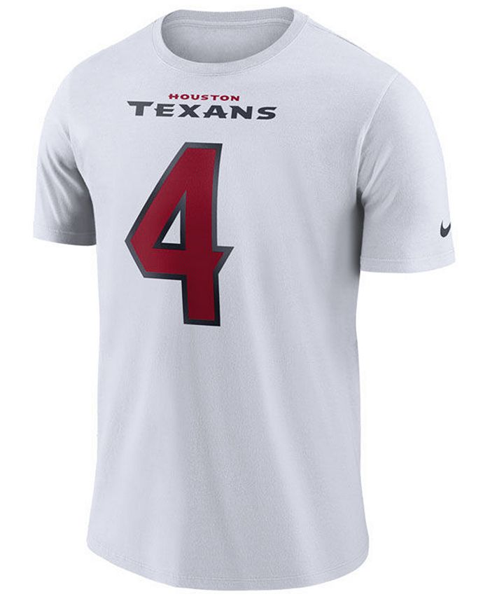 Nike Men's DeShaun Watson Houston Texans Pride Name and Number Wordmark ...
