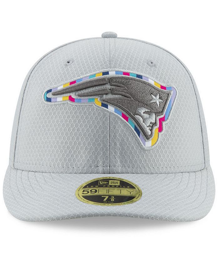 New Era New England Patriots Crucial Catch Low Profile 59FIFTY Fitted