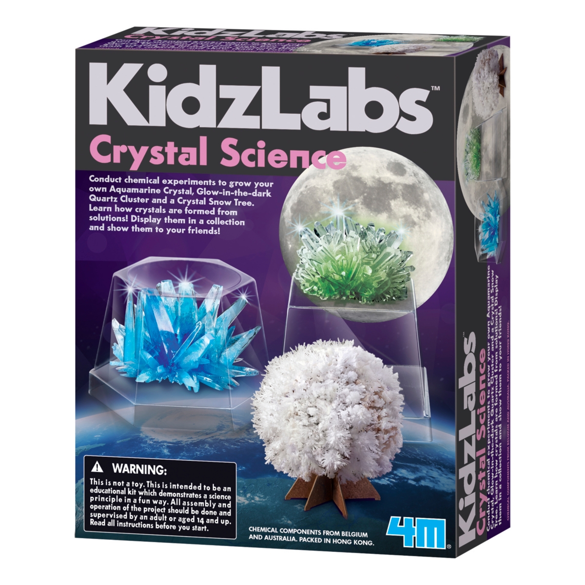 Redbox 4m Kidzlabs Crystal Science Kit In Multi