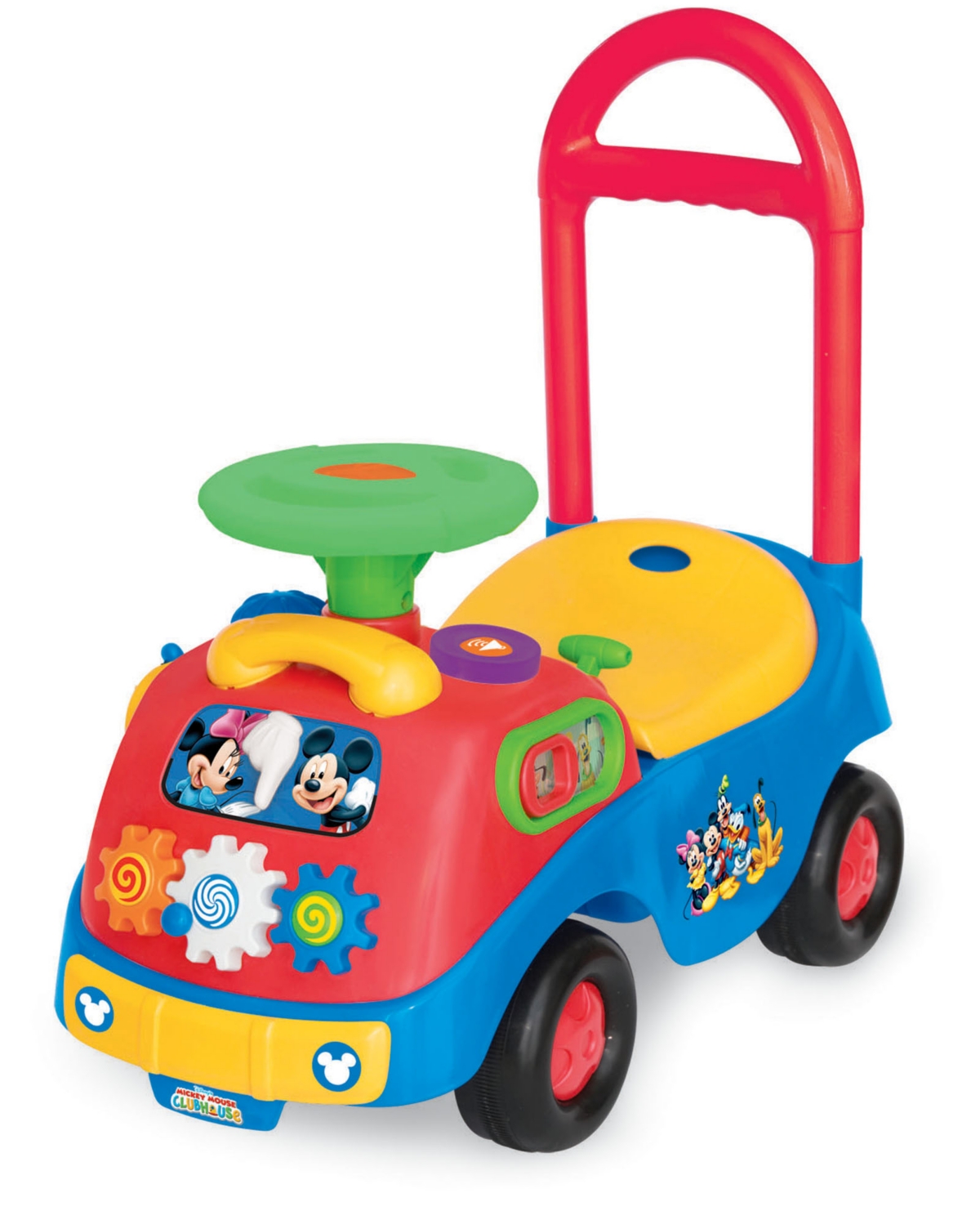 Kiddieland Disney Mickey And Friends Activity Gears Ride On Mickey Mouse In Multi