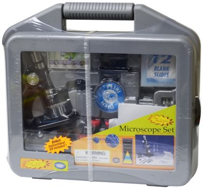 Edu-Toys  Electronics Discovery Planet Microscope Set in Carrying Case