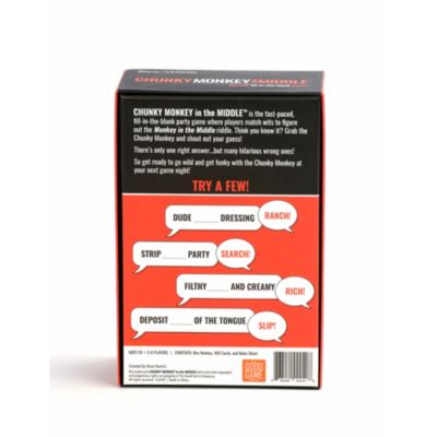 The Good Game Company Chunky Monkey In The Middle Board Game