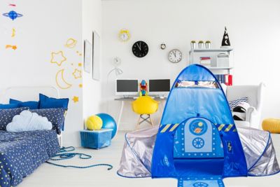 Pop It Up Rocket Play Tent With Lights