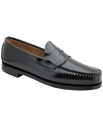 G.H. Bass & Co. Logan Weejuns Flat Strap Penny Loafers - Shoes - Men ...