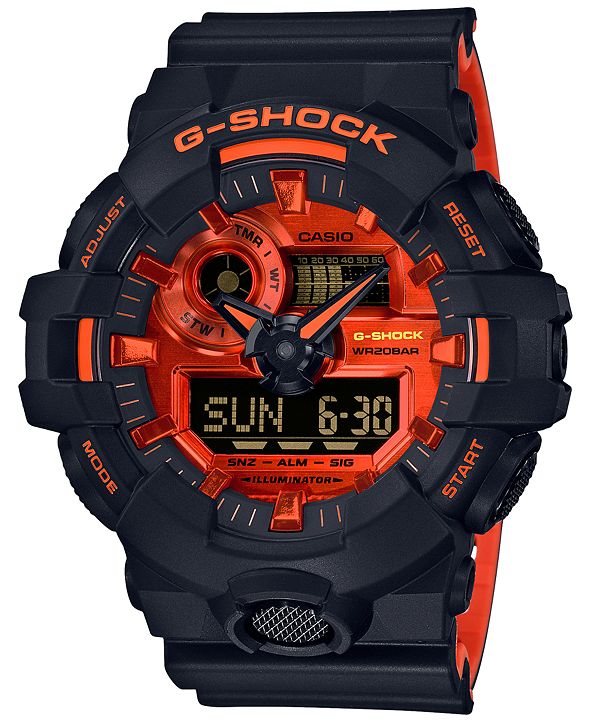 g shock resin band durability
