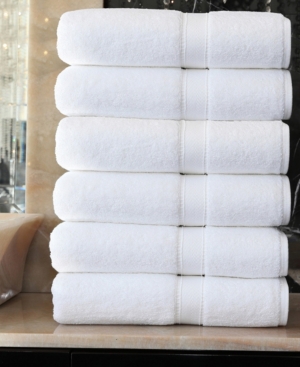 Linum Home Sinemis 6-pc. Bath Towel Set Bedding In White
