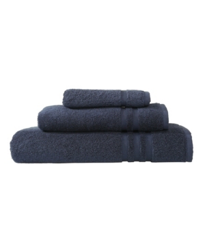 Linum Home Denzi 3-pc. Towel Set Bedding In Navy
