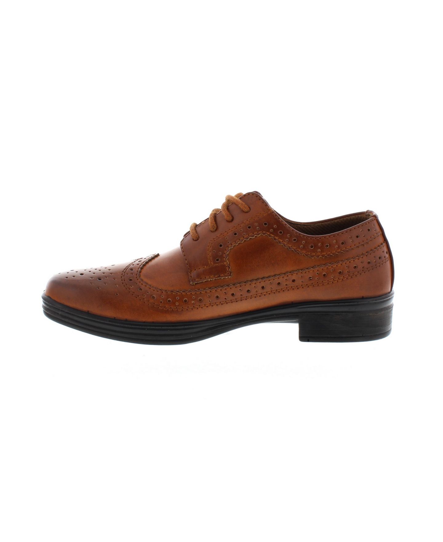 Платье DEER STAGS Ace Dress Wing-Tip Dress Comfort Oxford для мальчиков, цвет: Чёрный — фото 7