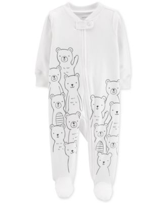 Carter's - Bear-Print Cotton Sleep & Play