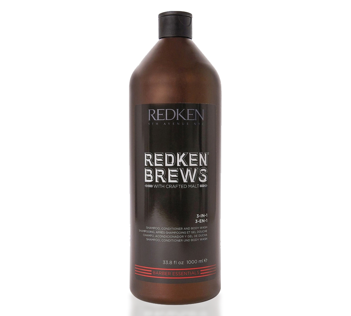 UPC 884486340733 product image for Redken Brews 3-In-1 Shampoo, Conditioner & Body Wash, 33.8-oz, from Purebeauty S | upcitemdb.com