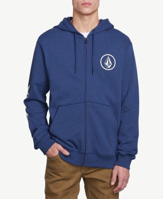 Volcom - Men's Stone Logo Zip-up Hoodie