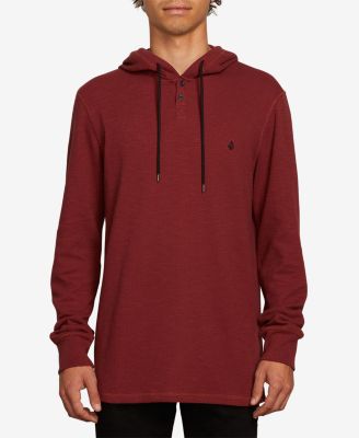 Volcom - Men's Murphy Thermal Button Hoodie